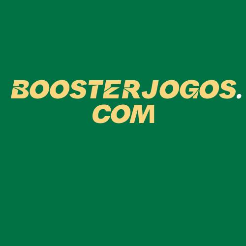 Logo da BOOSTERJOGOS